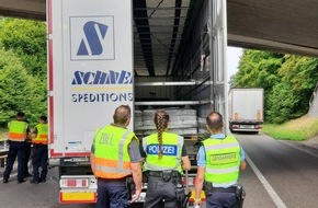 Bundespolizeiinspektion Kaiserslautern: BPOL-KL: Behördenübergreifende Einsatzmaßnahme - Gemeinsame Kontrollen am Grenzübergang B9