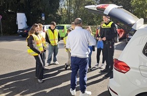 Polizeiinspektion Northeim: POL-NOM: Blaulicht, Spurensuche und Zukunftspl&auml;ne: 75 Kinder beim Zukunftstag der Polizei