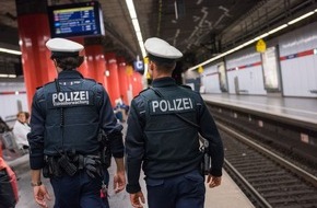 Bundespolizeidirektion München: Bundespolizeidirektion München: Streit am Hauptbahnhof eskaliert / Stoß ins Gleisbett endet glimpflich