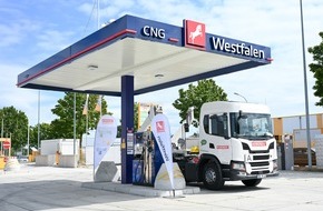 Westfalen AG: Startschuss für klimafreundliche Abfalllogistik: Neue Bio-CNG-Tankstelle in Coesfeld entsteht in Kooperation von Westfalen Gruppe und REMONDIS