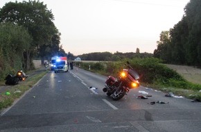 Polizei Mettmann: POL-ME: Zwei M&auml;nner nach Motorradunfall schwer verletzt - 2608026