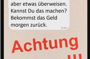 Polizei Paderborn: POL-PB: Geschockt am Handy? - Achtung Betrug!!