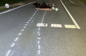 Polizei Aachen: POL-AC: Eine Verletzte nach Motorradunfall