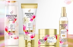 Pantene Pro-V: Spiegelglanz für gefärbtes Haar in nur drei Sekunden - mit der neuen Pantene Pro-V Colour Gloss Pflegekollektion