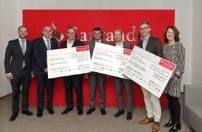Openbank Deutschland: 15 000 Euro f&uuml;r Hilfsorganisationen: Santander zeigt soziales Engagement