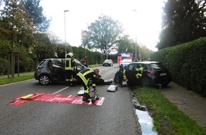 Polizei Aachen: POL-AC: Zwei Verletzte nach Frontalunfall