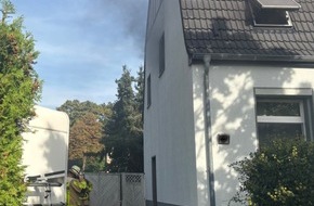 Feuerwehr Gladbeck: FW-GLA: Wohnungsbrand in der Hagelkreuzstra&szlig;e - eine Person leicht verletzt