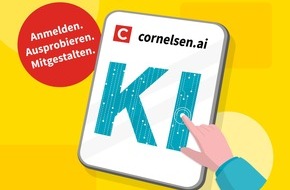 Cornelsen Verlag:Schule:Schnelle Entlastung，mehr Zeit/KI-Toolbox Cornelsen.ai在Beta-Phase启动