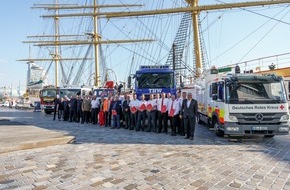 Feuerwehr Bremerhaven: FW Bremerhaven: Kommission Katastrophenvorsorge tagt auf dem Schulschiff Deutschland
