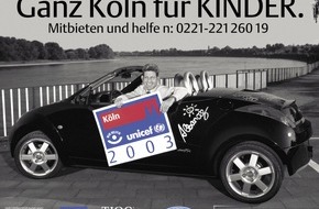 Ford-Werke GmbH: Auktion beginnt: Signierter Ford Streetka kann von Jedermann ersteigert werden / Autogramme zahlreicher Prominenter zugunsten von Kindern