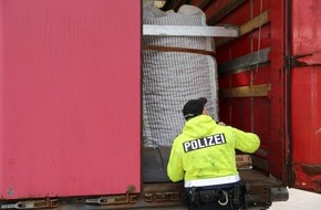 Polizeidirektion Osnabrück: POL-OS: "An Dreistigkeit kaum zu überbieten" - Fischtransportfahrer versucht Polizei auszutricksen