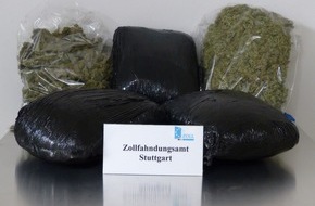 Zollfahndungsamt Stuttgart: ZOLL-S: Zoll findet 5700 Gramm Marihuana am Stuttgarter Flughafen