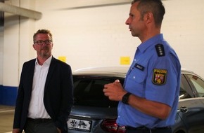 Polizeipräsidium Koblenz: POL-PPKO: MdL Carl-Bernhard von Heusinger zu Besuch im Polizeipräsidium Koblenz