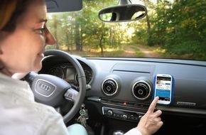 AXA Konzern AG: Verkehrssicherheit: Mit der App zum besseren Fahrstil (FOTO)
