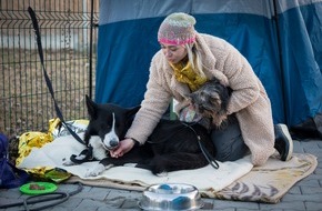 IFAW - International Fund for Animal Welfare: Ukraine: Winternothilfe für Menschen mit Haustieren ausgeweitet
