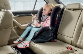 Skoda Auto Deutschland GmbH: Wichtige Tipps zur Sicherheit von Kindern in SKODA Fahrzeugen (FOTO)