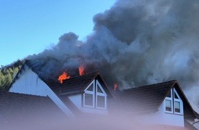 Polizeidirektion Kaiserslautern: POL-PDKL: Brand eines Einfamilienhauses