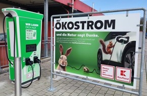 Kaufland: Elektrisierender Einkauf: Kaufland installiert Schnellladestation in Unterschleißheim