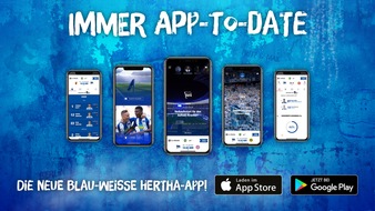 HERTHA BSC GmbH & Co. KGaA  : Innovativ und erfolgreich: Die brandneue Hertha-App