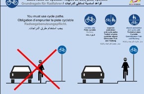 Polizeiinspektion Stade: POL-STD: Klarstellung in Sachen Radwegebenutzungspflicht