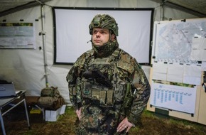 PIZ Heer: Quadriga 2024: Gefechtsschießen der Schwarzenborner Jäger mit US Cavalry Regiment bei der Übung Saber Strike