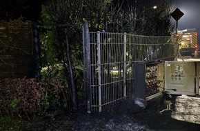 Polizei Coesfeld: POL-COE: Coesfeld, Veltmannsweg/ Hecke in Brand gesetzt