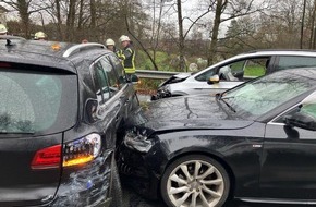 Polizeiinspektion Stade: POL-STD: Verkehrsunfall auf Bundesstraße 73 in Buxtehude sorgt für Verkehrsprobleme