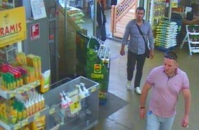 Polizei Düsseldorf: POL-D: Düsseldorf/Aachen - Neue Spur nach Juwelier-Überfall in Düsseldorf - Unmaskierte Tatverdächtige in Aachener Baumarkt gefilmt - Fotos hängen als Datei an