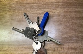 Landespolizeiinspektion Nordhausen: LPI-NDH: Zeugenaufruf: Wer erkennt den Schlüsselbund?