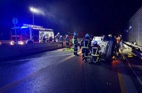 Feuerwehr Allensbach: FW Allensbach: H2 VU Person eingeklemmt
