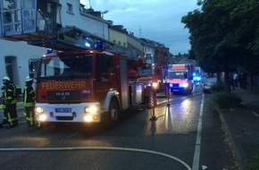 Feuerwehr Stolberg: FW-Stolberg: Zwei Menschen vor Feuer gerettet - zwei Kellerbrände beschäftigen Feuerwehr