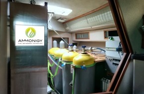 Ammonigy GmbH: Erstes CO2-freies Sportboot beweist: Ammoniak-Wasserstoff kann Schifffahrt dekarbonisieren
