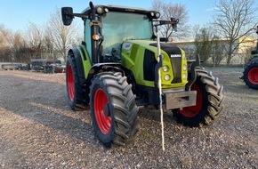 Landespolizeiinspektion Jena: LPI-J: Traktoren von Firmengel&auml;nde entwendet