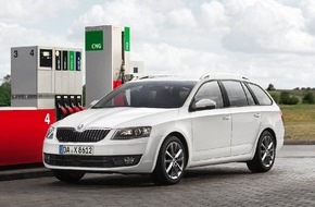 Skoda Auto Deutschland GmbH: Sieg im ADAC EcoTest: SKODA Octavia G-TEC erzielt Rekordpunktzahl (FOTO)