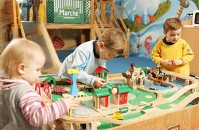Mövenpick Gastronomie Schweiz AG: Marché International kooperiert mit Spielzeughersteller Brio