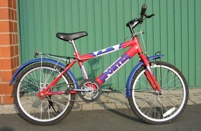 Polizeidirektion Göttingen: POL-GOE: (643/04) Kindermountainbike gefunden - Polizei sucht Eigentümer