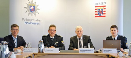 Polizeipräsidium Nordhessen - Kassel: POL-KS: Nordhessen / Kassel: Polizeipräsident Konrad Stelzenbach stellt Kriminalstatistik 2019 für Nordhessen mit besonderer Betrachtung von Stadt und Landkreis Kassel vor