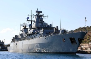 Presse- und Informationszentrum Marine: Fregatte "Schleswig-Holstein" kehrt von der NATO-Mission aus der Ägäis zurück