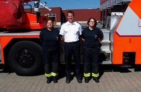 Feuerwehr Herdecke: FW-EN: Zwei Feuerwehrfrauen bestehen Grundausbildung bei der Feuerwehr Witten