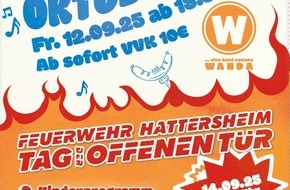 Kreisfeuerwehrverband Main-Taunus e.V.: Feuerwehr MTK: Sommer, Cocktails und Blaulicht-Erlebnisse: Die Feuerwehr-Veranstaltungen 2025 in Hattersheim am Main
