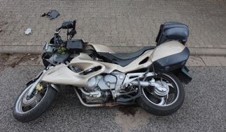 Polizeidirektion Kaiserslautern: POL-PDKL: Unfall mit schwerverletztem Motorradfahrer