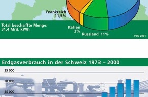 VSG / ASIG: Erdgas hauptsächlich aus Europa