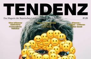 BLM Bayerische Landeszentrale f&uuml;r neue Medien: Jung und Social-Media-affin: Was tun gegen die digitale &Uuml;berforderung? / Tendenz 1.26 thematisiert Social-Media-Verbot