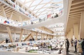 rbb - Rundfunk Berlin-Brandenburg: rbb plant Bau des Digitalen Medienhauses nach einem Entwurf von Baumschlager Eberle Architekten