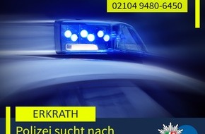 Polizei Mettmann: POL-ME: 13-J&auml;hrige vermisst: Polizei bittet um Hinweise - 2607068