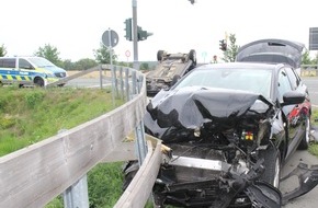 Polizei Coesfeld: POL-COE: Nottuln, B525/Zwei Personen bei Verkehrsunfall verletzt