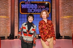 ARD Das Erste: Diese Drombuschs raten: Marion Kracht und Simone Rethel bei "Wer weiß denn sowas?" / Das Wissensquiz vom 25. bis 29. April 2022, um 18:00 Uhr im Ersten, moderiert von Kai Pflaume