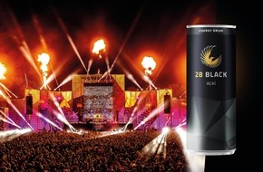 28 BLACK: Festival-Power mit 28 BLACK / Die beliebte Energy-Drink-Marke 28 BLACK bringt deutschlandweit Energie und Geschmack auf die Festivals