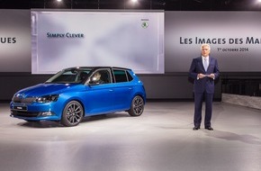 Skoda Auto Deutschland GmbH: SKODA Fabia: Weltpremiere auf der Volkswagen Group Night (FOTO)