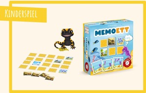 Piatnik: Memoett: Vierk&ouml;pfige Tierfamilien gesucht - Farbenfrohes Memospiel von Piatnik
